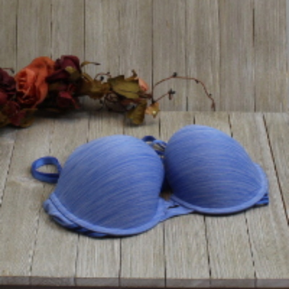 *931 Victorias Secret streak bluePadded Perfect Co - Picture 2 of 3